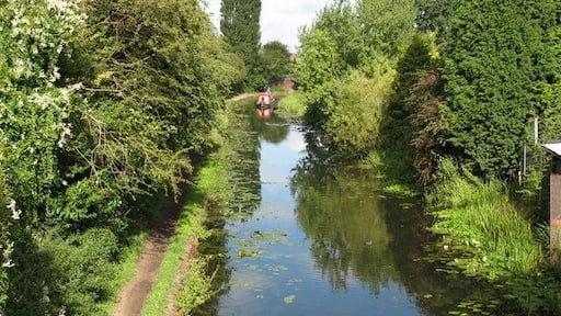 View from Lucknow Road Bridge Wyrley & Essington Canal.
