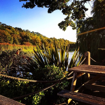 Great pub to visit on a nice summers day with this view