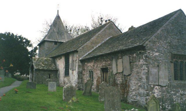 Llanfilo Church. This church, dedicated to St Bilo or St Milburg (Abbess of Wenlock in the 7C), has Norman masonry but has been altered and extended over the centuries. Its main feature is the 16C screen and rood loft, restored between 1913 and 1951.