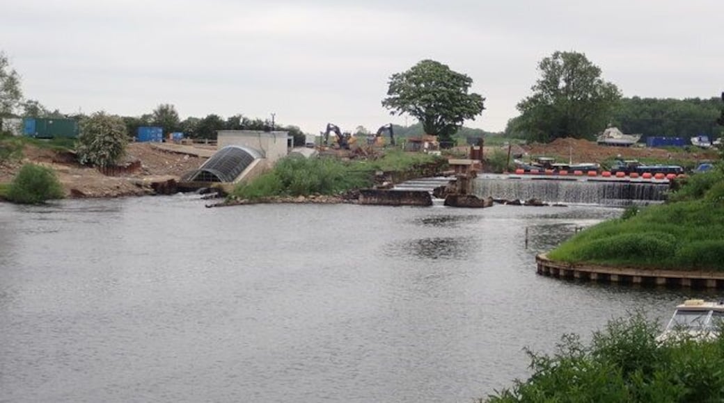 The River Ouse at Linton Lock
