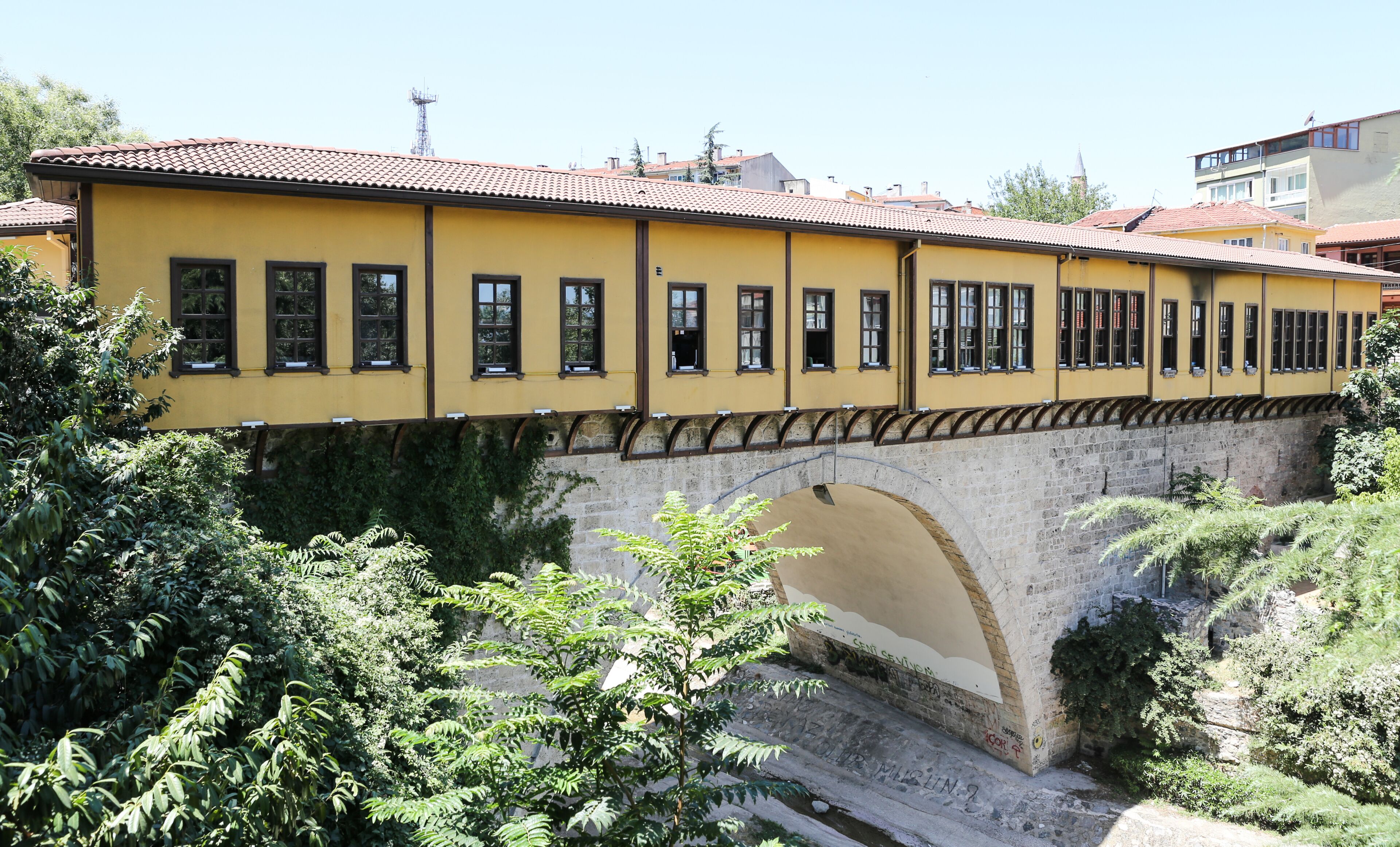 Irgandi bridge in Bursa City