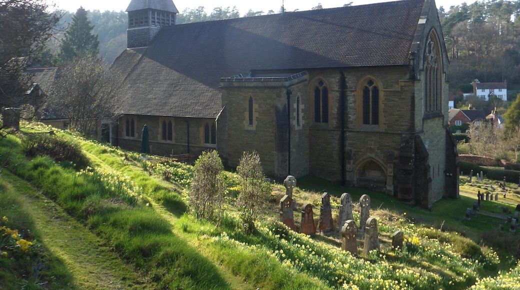 St Mary the Virgin's Church, Horsham Road, Holmbury St Mary, Borough of Guildford, Surrey, England.