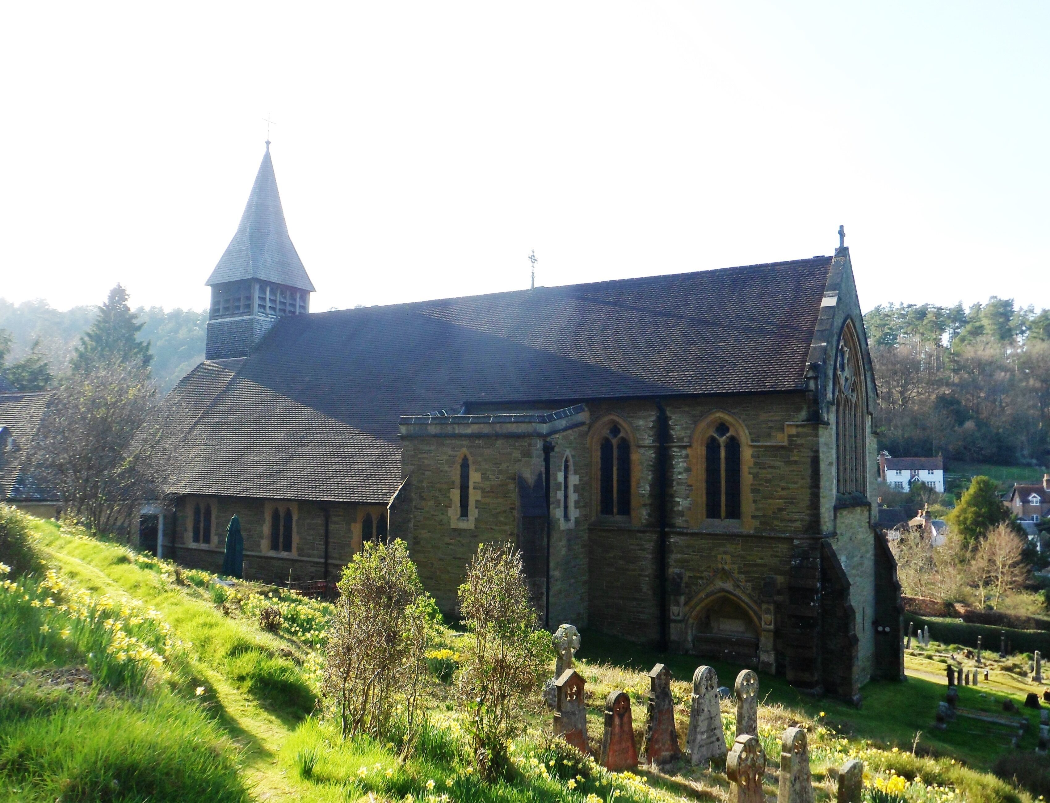 St Mary the Virgin's Church, Horsham Road, Holmbury St Mary, Borough of Guildford, Surrey, England.