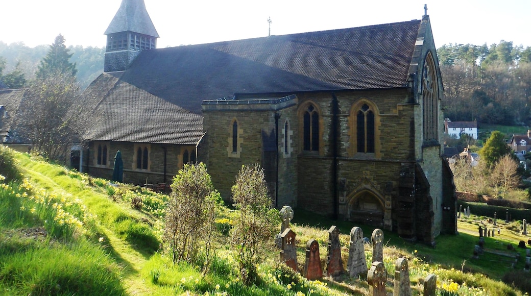 St Mary the Virgin's Church, Horsham Road, Holmbury St Mary, Borough of Guildford, Surrey, England.