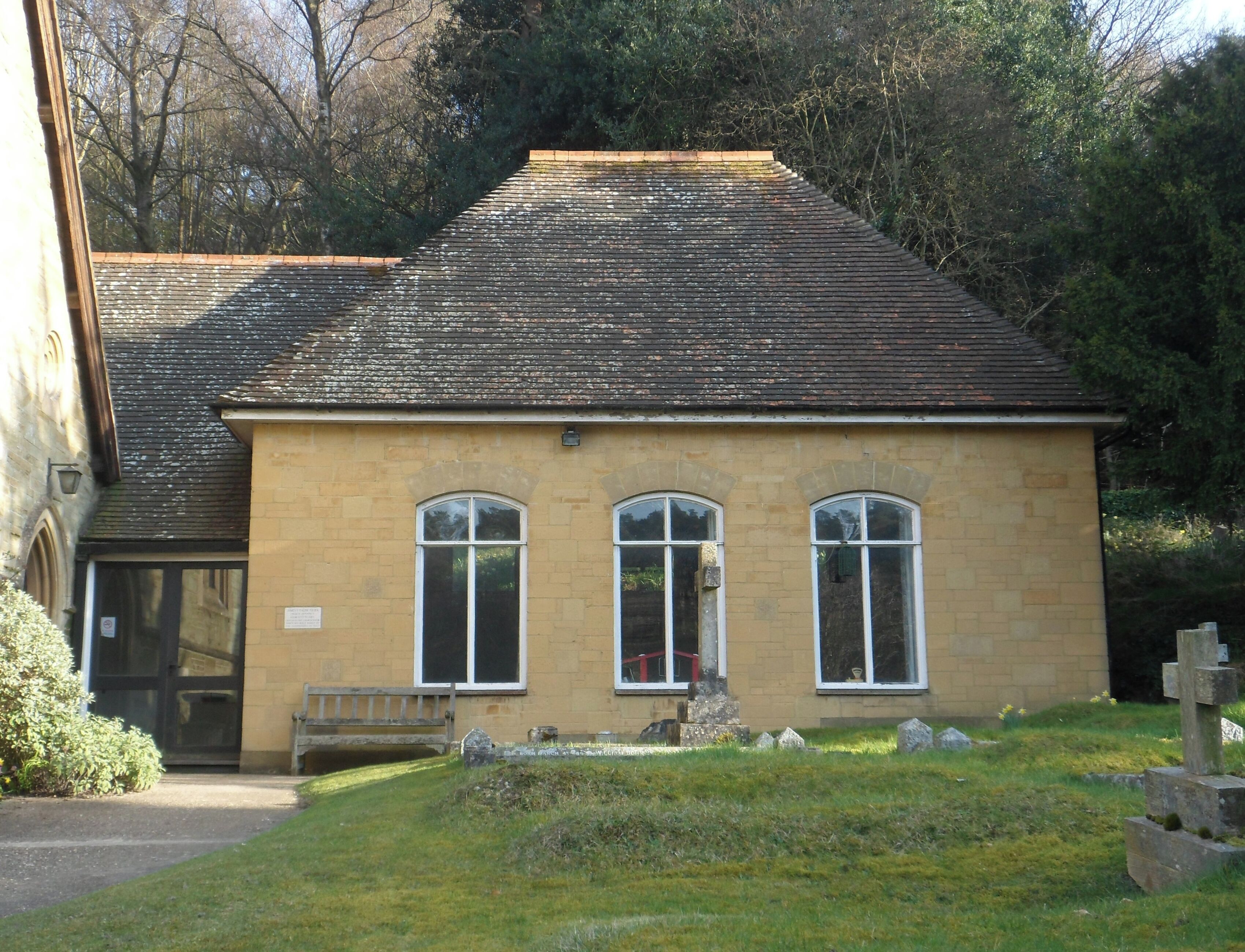 St Mary the Virgin's Church, Horsham Road, Holmbury St Mary, Borough of Guildford, Surrey, England.