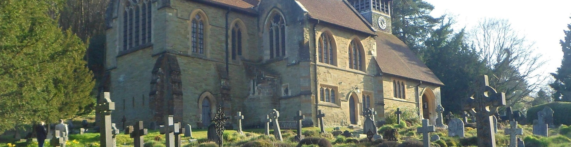 St Mary the Virgin's Church, Horsham Road, Holmbury St Mary, Borough of Guildford, Surrey, England.
