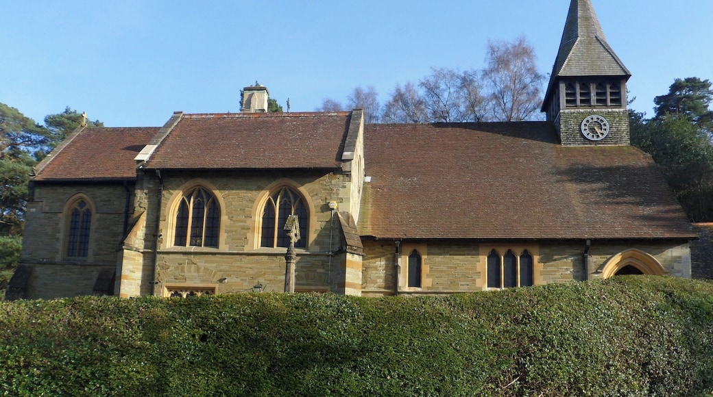 St Mary the Virgin's Church, Horsham Road, Holmbury St Mary, Borough of Guildford, Surrey, England.