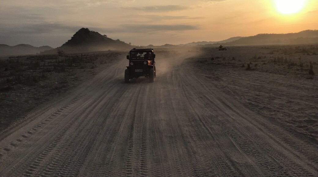 Zambales Philippines
4 hours drive from Manila,
photo taken during our offroad trail to Mount Pinatubo Volcano, place known for lustrous greens are now covered with ashes. Kerchief is a must and comfortable shoe for Trekking towards the crater of Volcano.