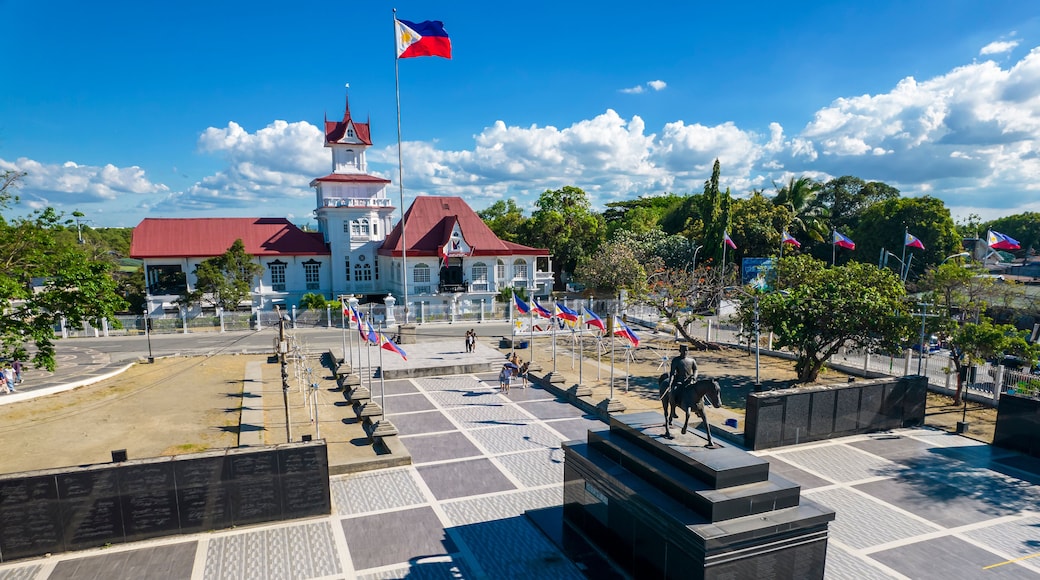 Kawit, Cavite, Philippines - Aerial of Emilio Aguinaldo Shrine and Freedom Park.