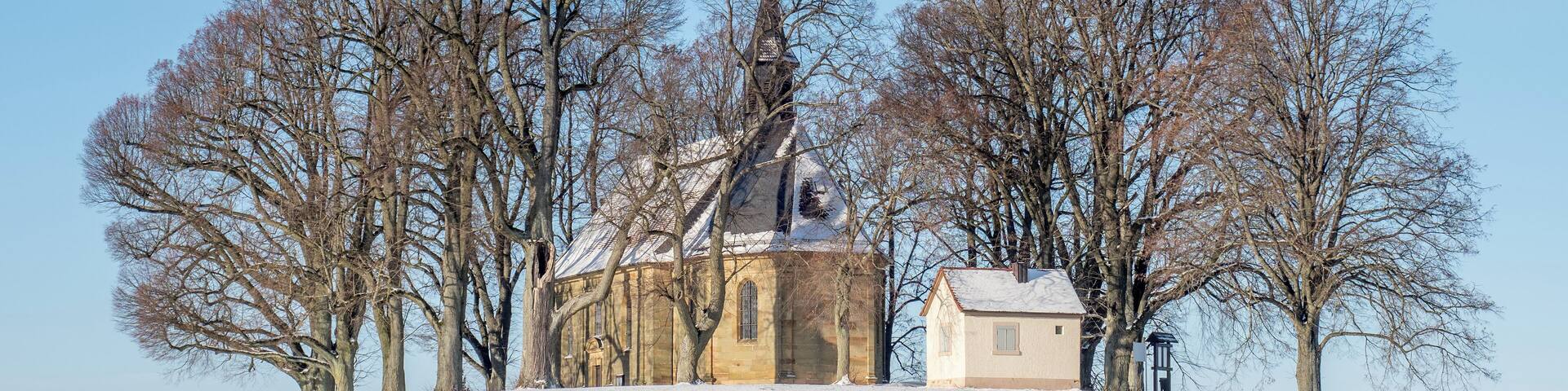 Catholic branch and pilgrimage church St. Veit on the Ansberg near Ebensfeld in Upper Franconia