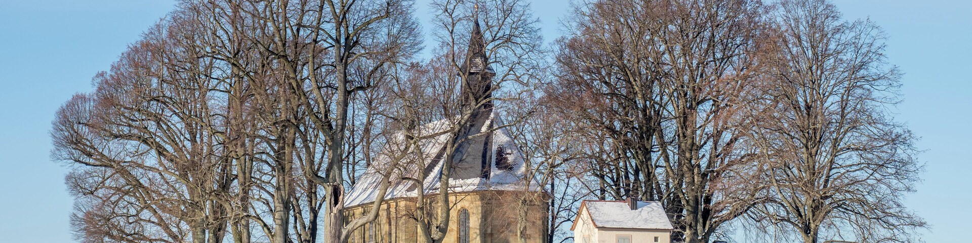 Catholic branch and pilgrimage church St. Veit on the Ansberg near Ebensfeld in Upper Franconia