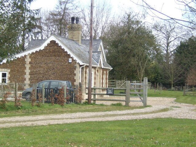 The Lodge At the entrance to Beechamwell Hall