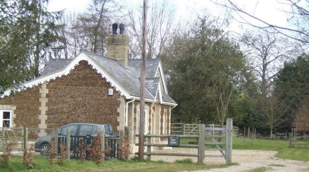 The Lodge At the entrance to Beechamwell Hall
