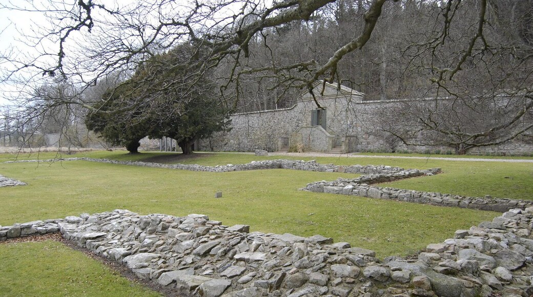 Deer Abbey: outline of the chancel