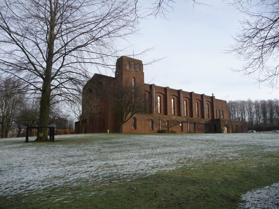 Larkhill - St Alban The Martyr Garrison church of Larkhill camp.
