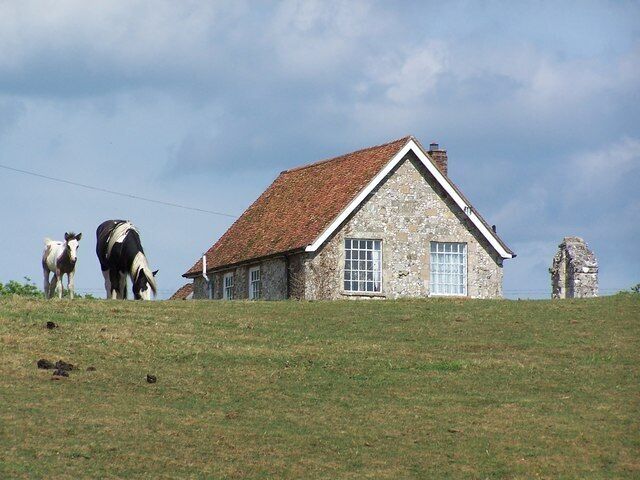 Ivechurch farm and remains of priory