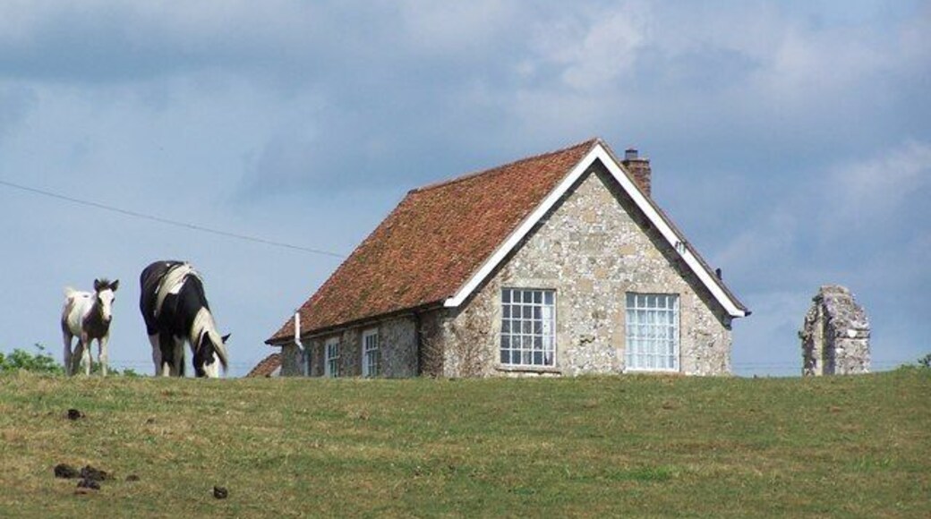 Ivechurch farm and remains of priory