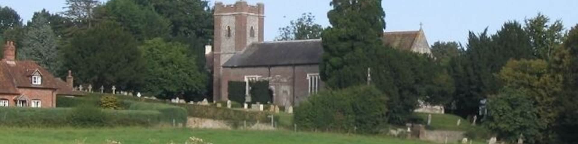 St Peter's Church, West Tytherley Viewed from the road from East Tytherley