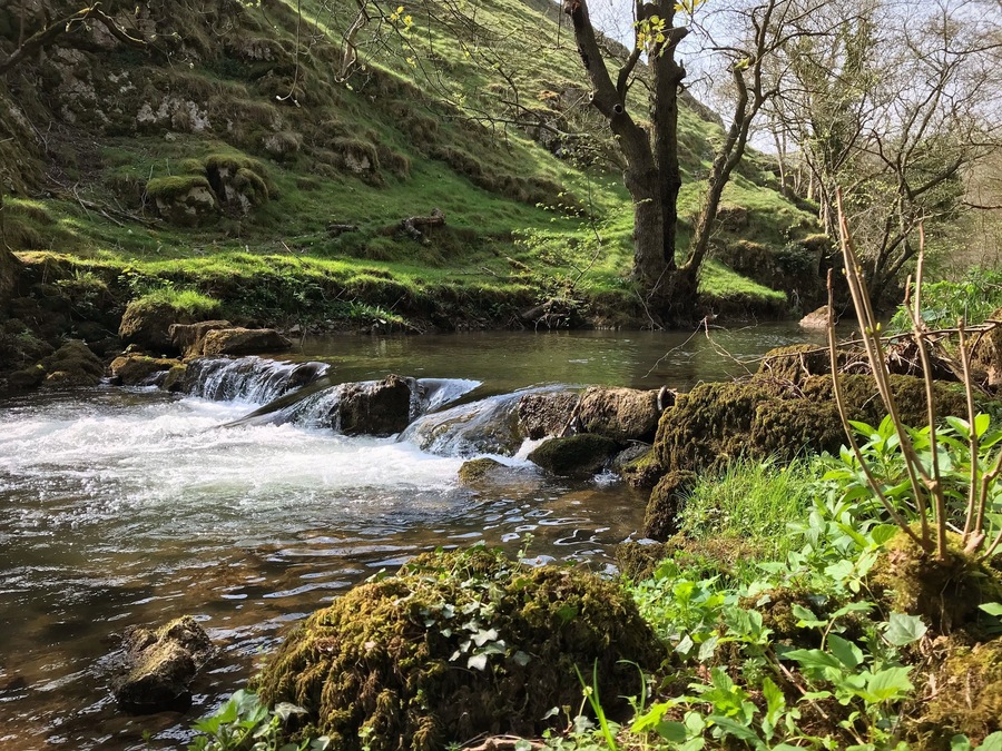 The beautiful Peak District National Park.