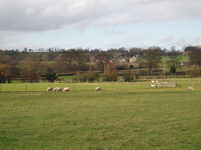 Tom Moors Cottage Farm Taken from Wallash looking towards Upper Mayfield.