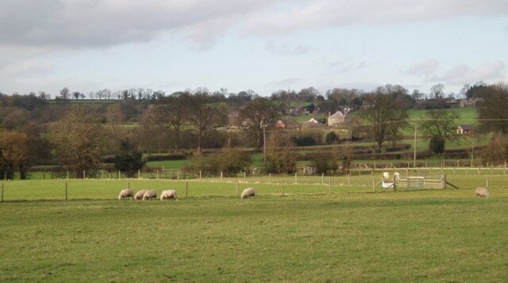 Tom Moors Cottage Farm Taken from Wallash looking towards Upper Mayfield.