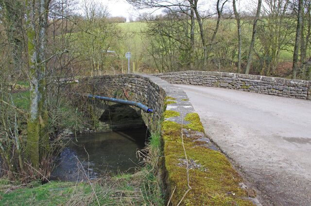 Photograph of the bridge crossing Lupton Beck, Cumbria, england