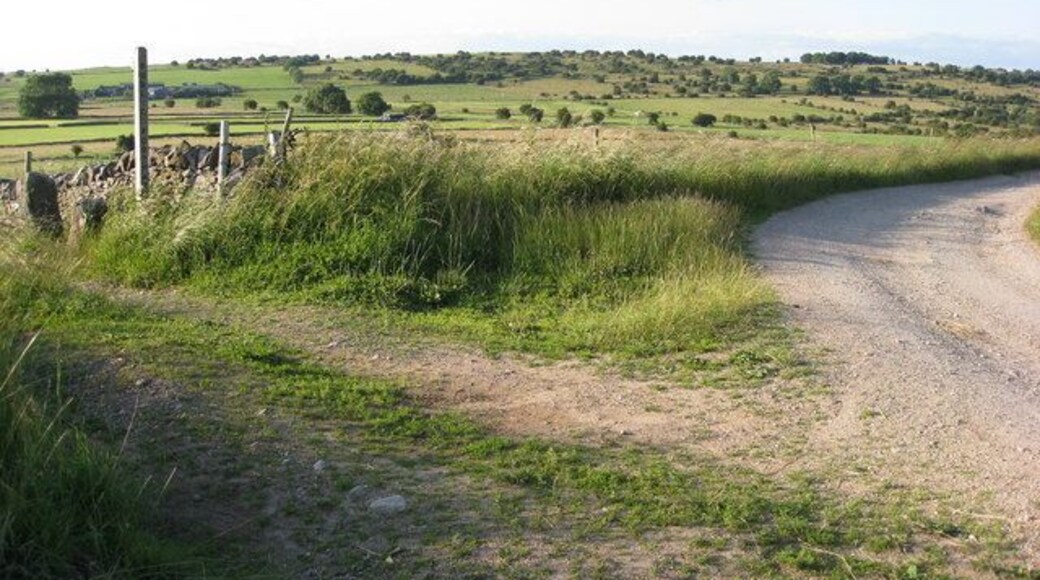 Bonsall Moor - Footpath on the bend