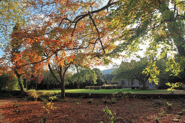 Gardens at Rowsley Gardens at the Peacock Hotel