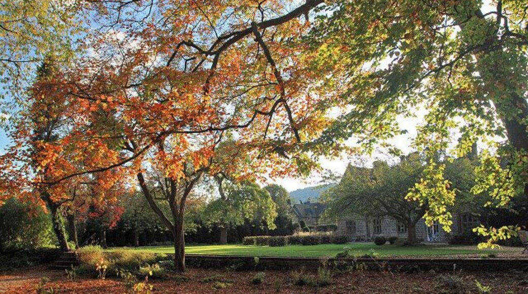 Gardens at Rowsley Gardens at the Peacock Hotel