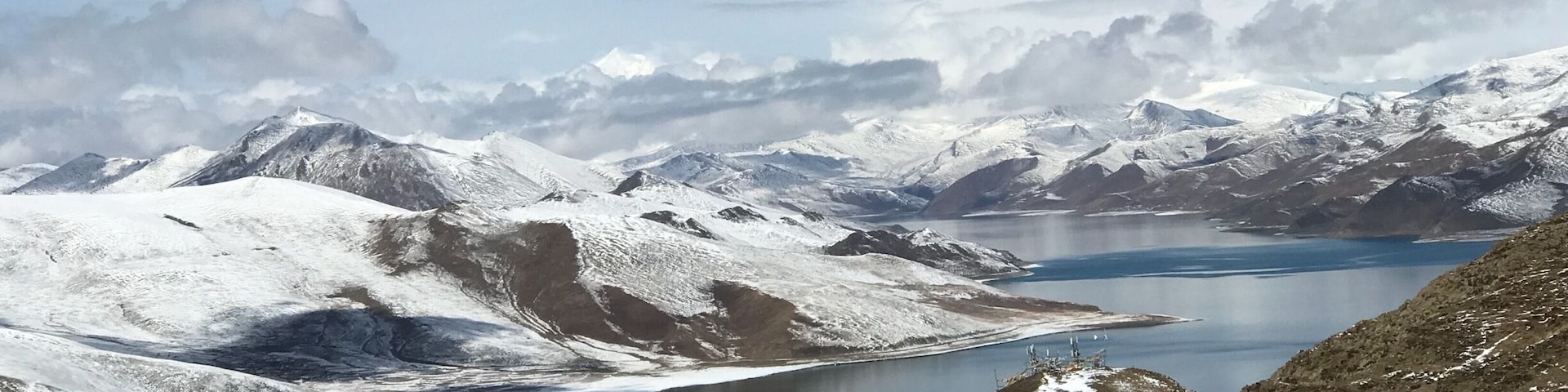 The Brahmaputra River is one of the last largely free-flowing rivers emanating from the Tibetan Plateau. Originating as the Yarlung Tsangpo River, it flows across southern Tibet through the Himalayas and into India and Bangladesh before merging with the Ganges and emptying into the Bay of Bengal.