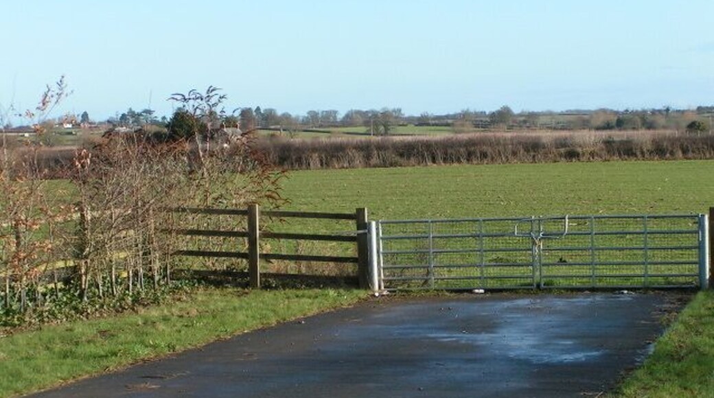 Field entrance at Stretton Sugwas
