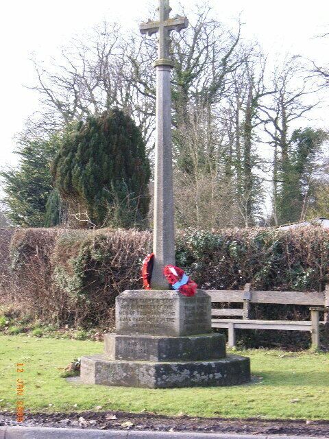 Stretton Sugwas War Memorial.