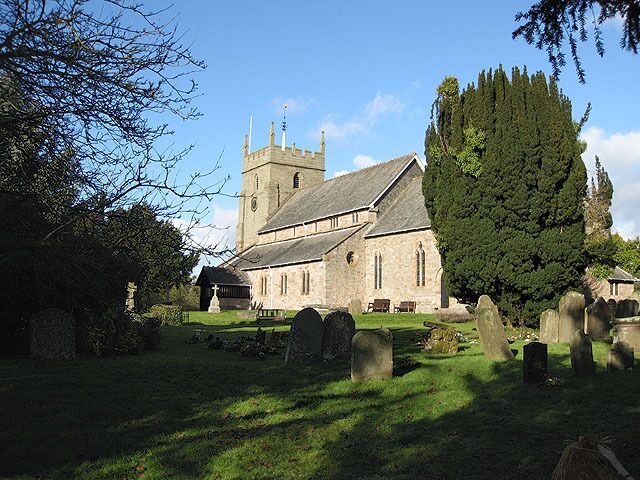 Parish church of St Mary the Virgin, Burghill, Herefordshire, seen from the southeast