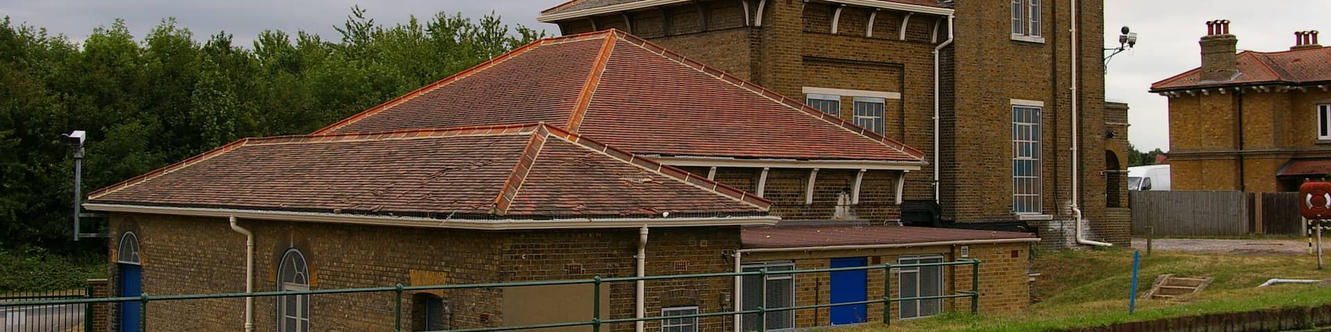 Rye Common Pumping Station (1883): one of a number of pumping stations built to pump water from wells in order to feed the New River.