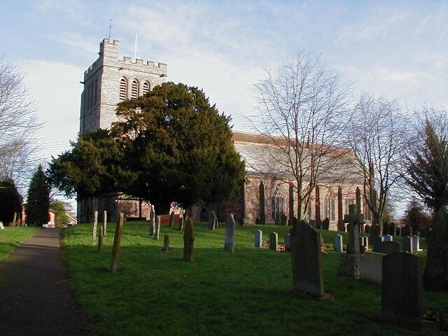 Madley Parish Church, near to Madley, Herefordshire, Great Britain. A wonderful church, with a crypt.