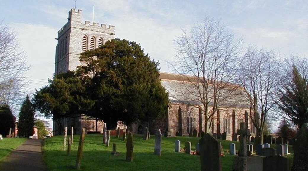 Madley Parish Church, near to Madley, Herefordshire, Great Britain. A wonderful church, with a crypt.
