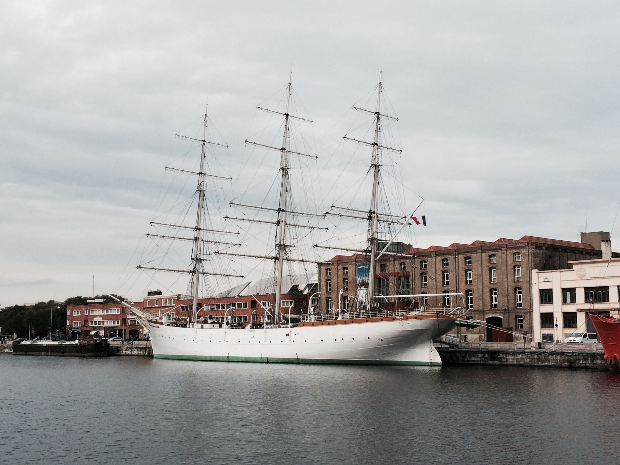 German sail training ship built in 1901 but handed to France in 1946 as part of the war reparations.

Renamed.

http://www.museeportuaire.com/spip.php?article3