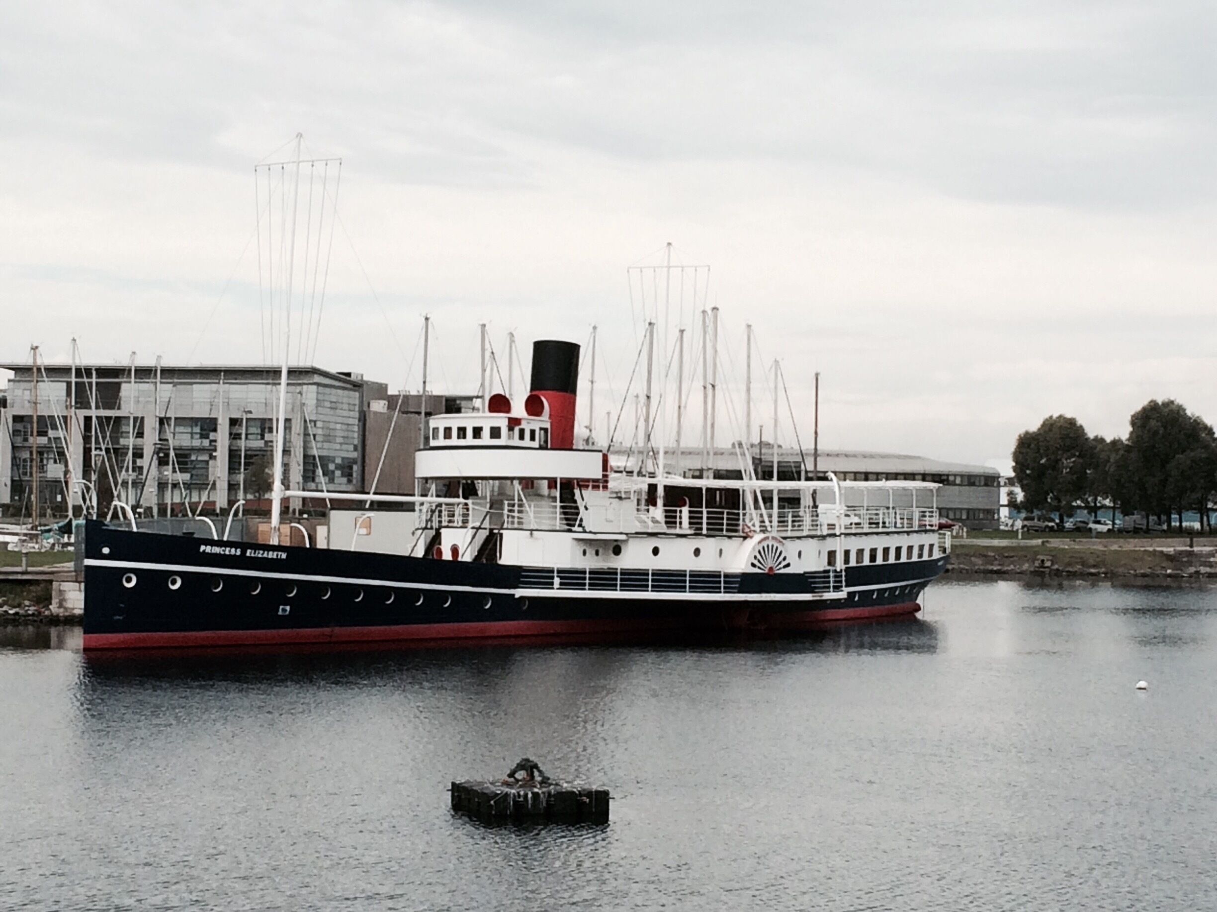 Paddle steamer Princess Elizabeth that took part in the Dunkerque evacuation in May and June 1940.