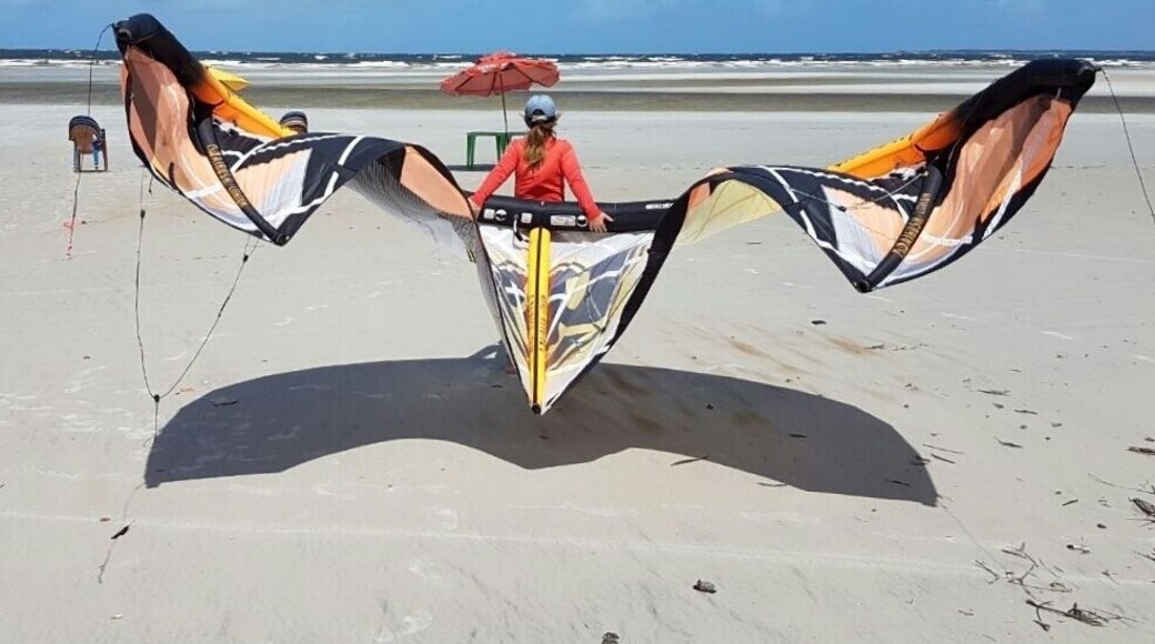 Praia excelente para Kite.
#praiadocrispim
#crispim