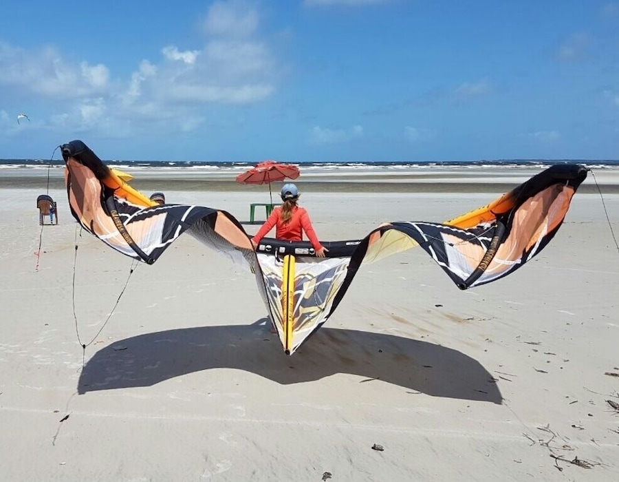 Praia excelente para Kite.
#praiadocrispim
#crispim