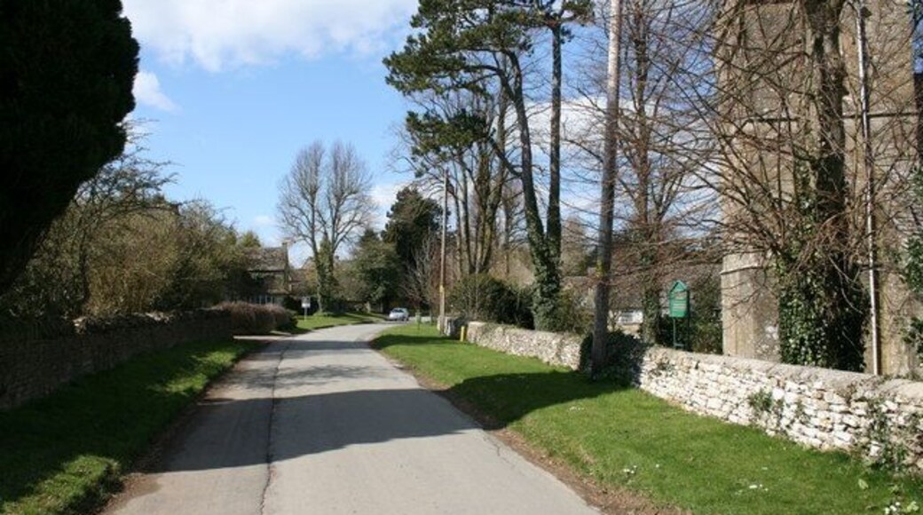 Road through Church Westcote