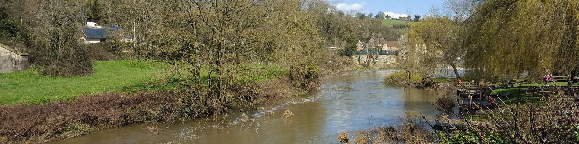 River Avon at Avoncliff.