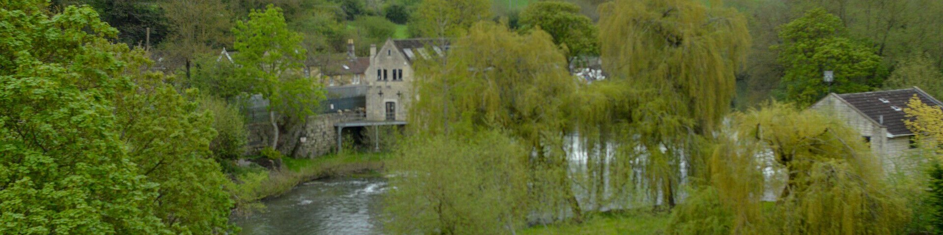 View from Avoncliff Aqueduct