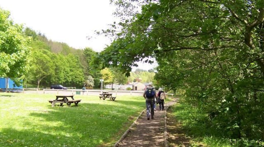 Car Park and picnic area by the River Swale