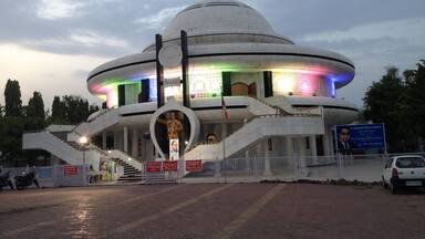 Evening time with colorful lights... Looking awesome