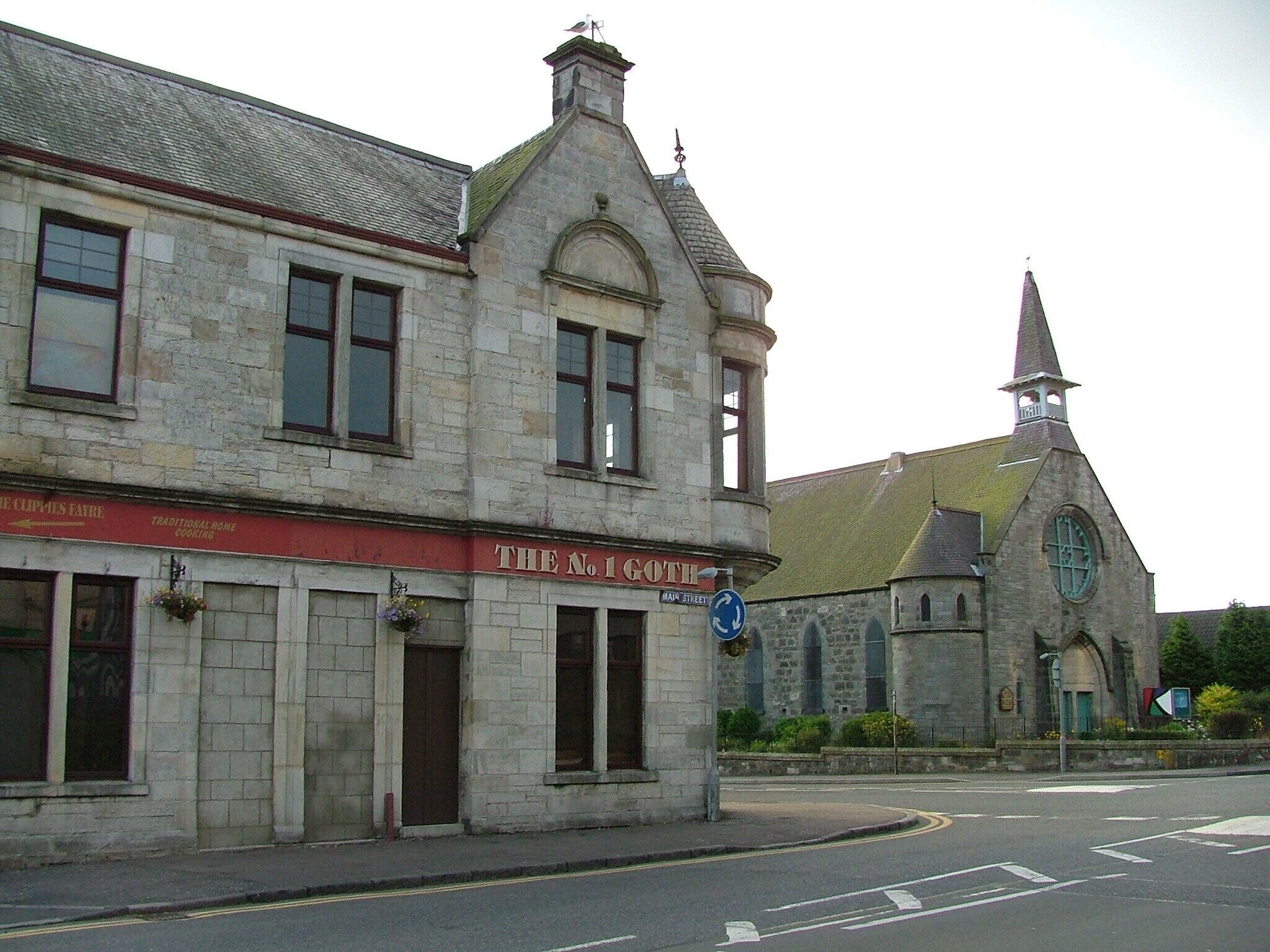 The Goth & Church in Kelty