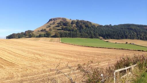 Benarty Hill in the sunshine