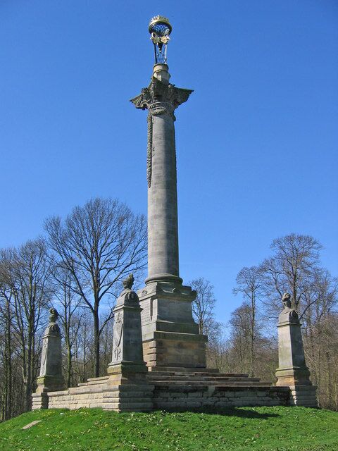 Monument - Earl Of Carlisle In memory of George William Frederick, 7th Earl of Carlisle.