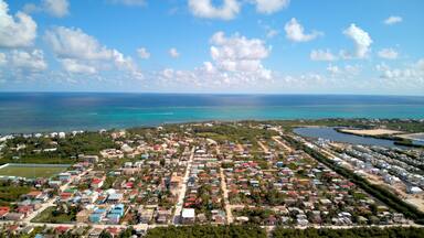DFC village area in San Pedro Belize