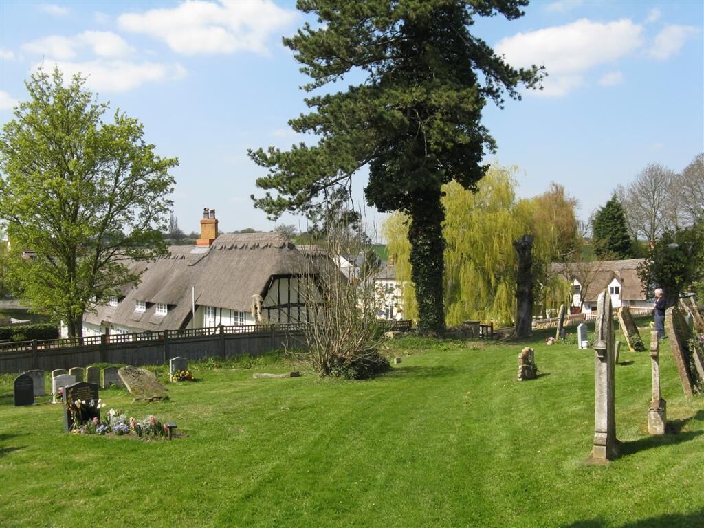 A view from St Peter's churchyard